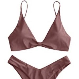 Zaful mauve bikini !